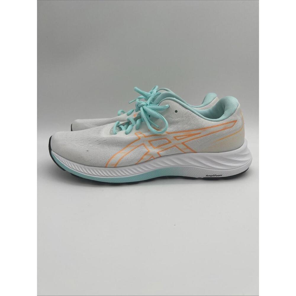 Asics Mens Gel Excite 9 1011B338 White/Orange Running Shoes Sneakers Size 10.5
